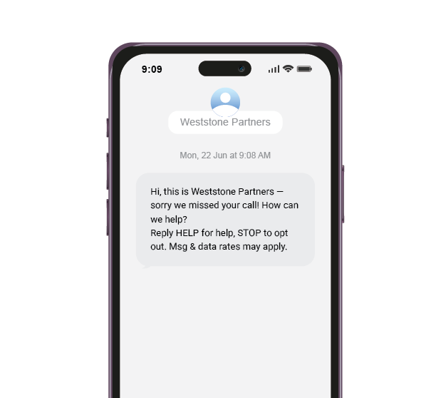 SMS Consent Screenshot